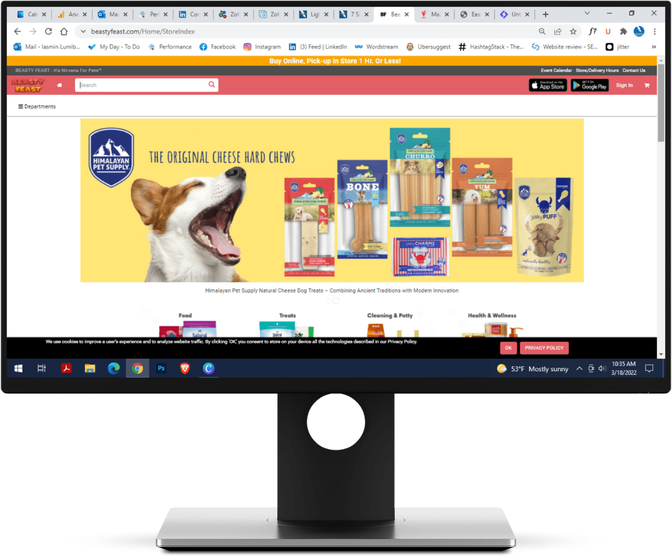 Pet store Online Retail Point of Sale (POS)
